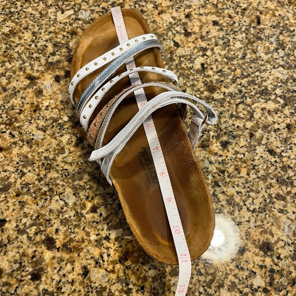 LAST CALL NAOT Prescott Slide Sandals White Silver Strappy 42 US Women’s 11 - Picture 12 of 12